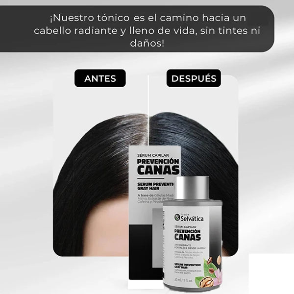 Serum Tratamiento Cubre Canas Natural