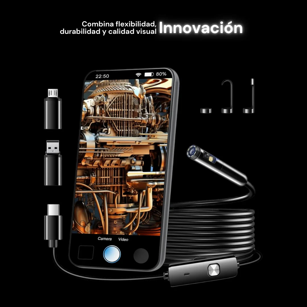 CÁMARA ENDOSCOPIO PARA CELULAR - C-ENDO PRO