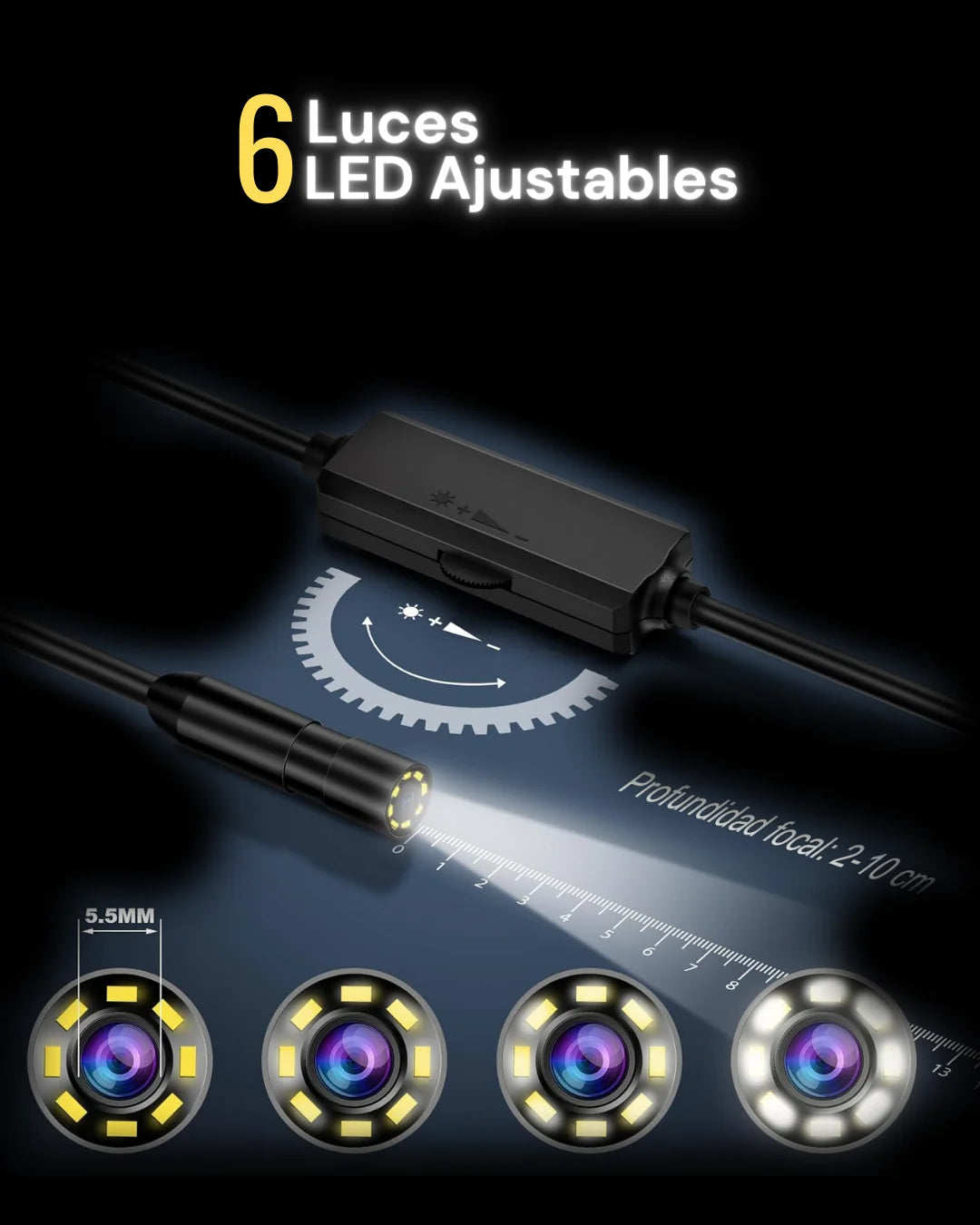 CÁMARA ENDOSCOPIO PARA CELULAR - C-ENDO PRO