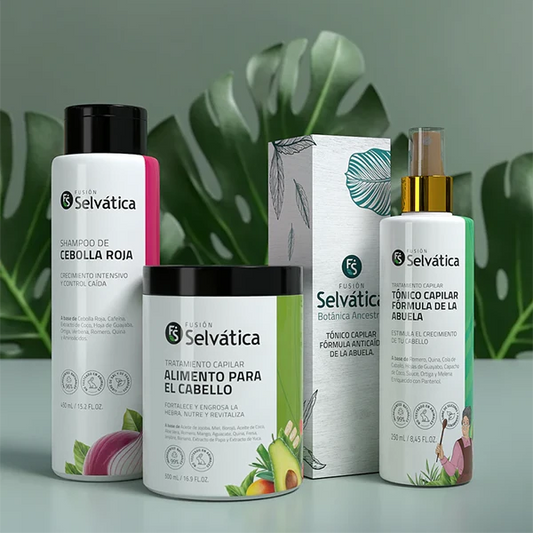 Kit Anticaída - Tratamiento Natural para Crecimiento Capilar